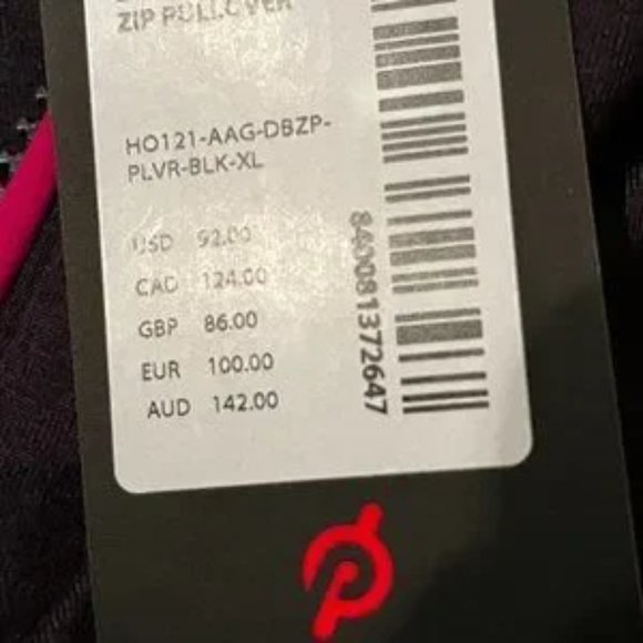 Peloton NWT Dreamblend Half Zip Pullover (XL / New / Black)‎ - Picture 11 of 12